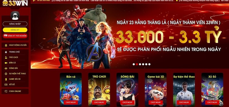 33win app giao diện bắt mắt thân thiện 33win app giao diện bắt mắt thân thiện