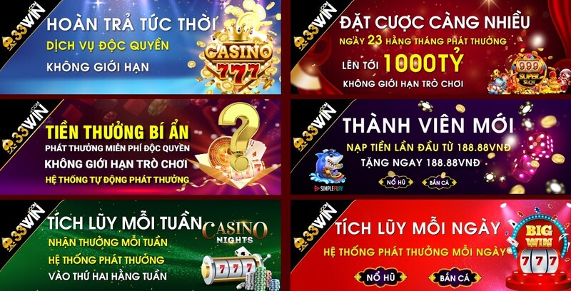 Đăng nhập 33win nhận thưởng cực lớn Đăng nhập 33win nhận thưởng cực lớn