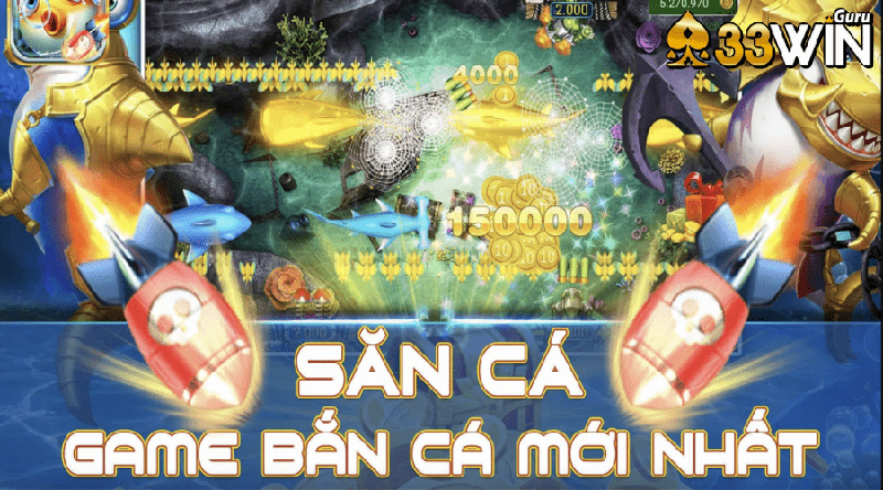 Game bắn cá đổi thưởng 33win – Cùng với cách kiếm tiền siêu dễ dàng 5 Ưu điểm tiếp theo là giao diện sống động từ 33win thu hút người chơi tham gia