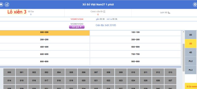 Đánh xiên 3 ăn bao nhiêu? Cách đánh xiên 3 như thế nào? 4 Đánh xiên 3