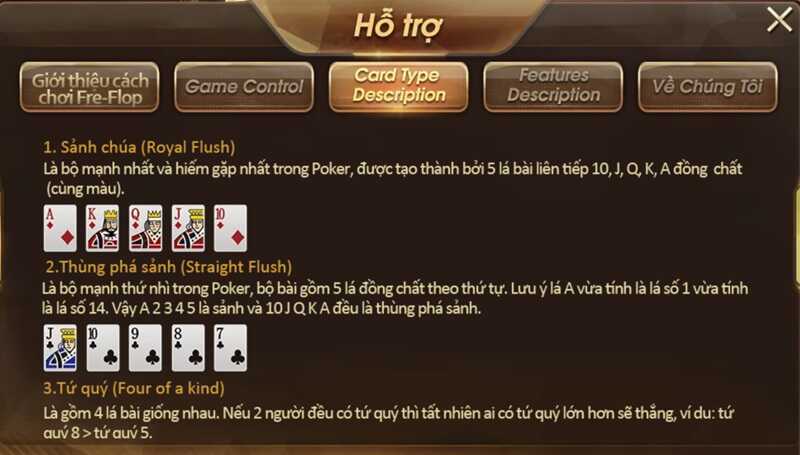 Độ mạnh yếu của các kết hợp bài trong game xì tố online Độ mạnh yếu của các kết hợp bài trong game xì tố online
